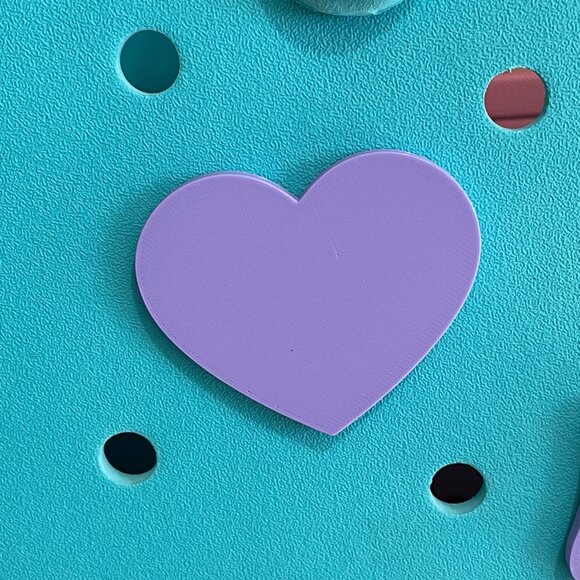 3 Piece Set-Girly Bogg Charms-Bow Sunglasses and Heart Bogg Charms-New! - Picture 2 of 4